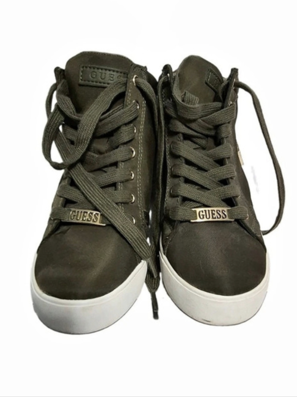 GUESS Women's Black High Top Sneakers
